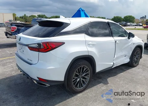 2022 Lexus Rx 350 F Sport Handling z USA, uszkodzony, nr VIN 2T2YZMDA1NC358333
